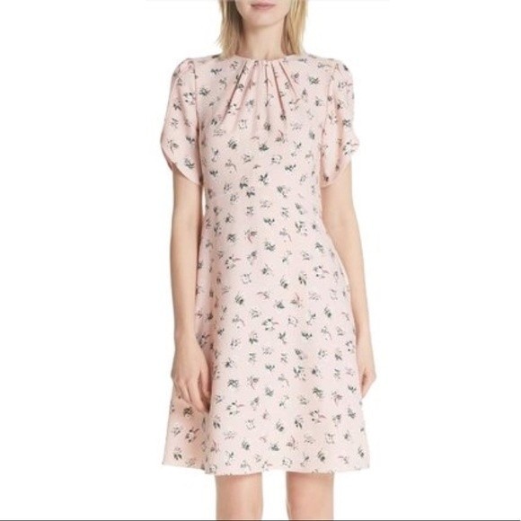 kate spade Dresses & Skirts - Kate Spade Flora Tulip Sleeve Dress in Pink, Size 4